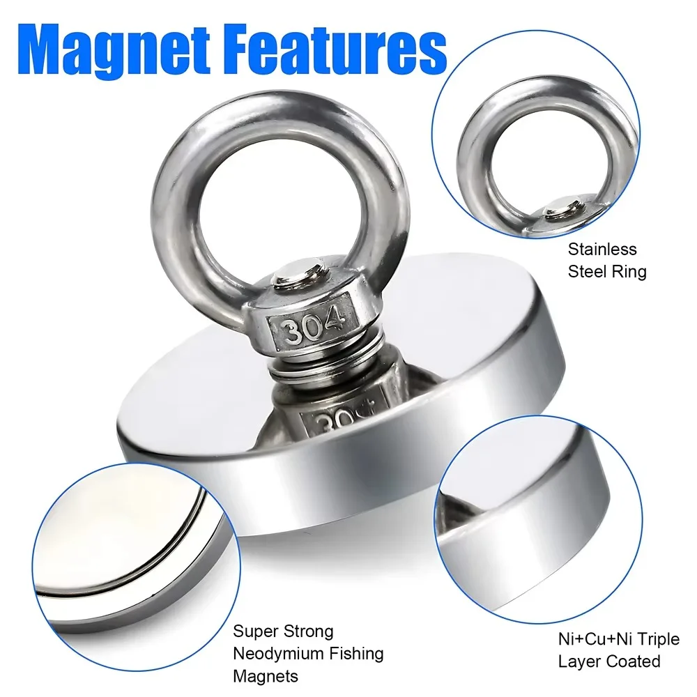Gancio Magnetico da Pesca in N - Fishing Hook Stainless Steel recensione e prezzo