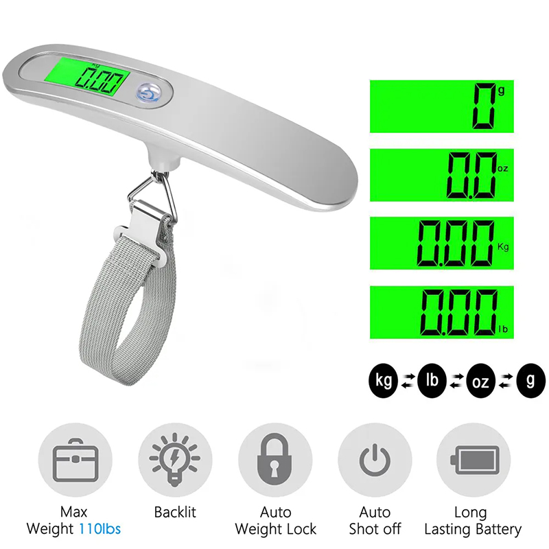 Bilancia elettronica per bagag - Fishing Hook recensione e prezzo