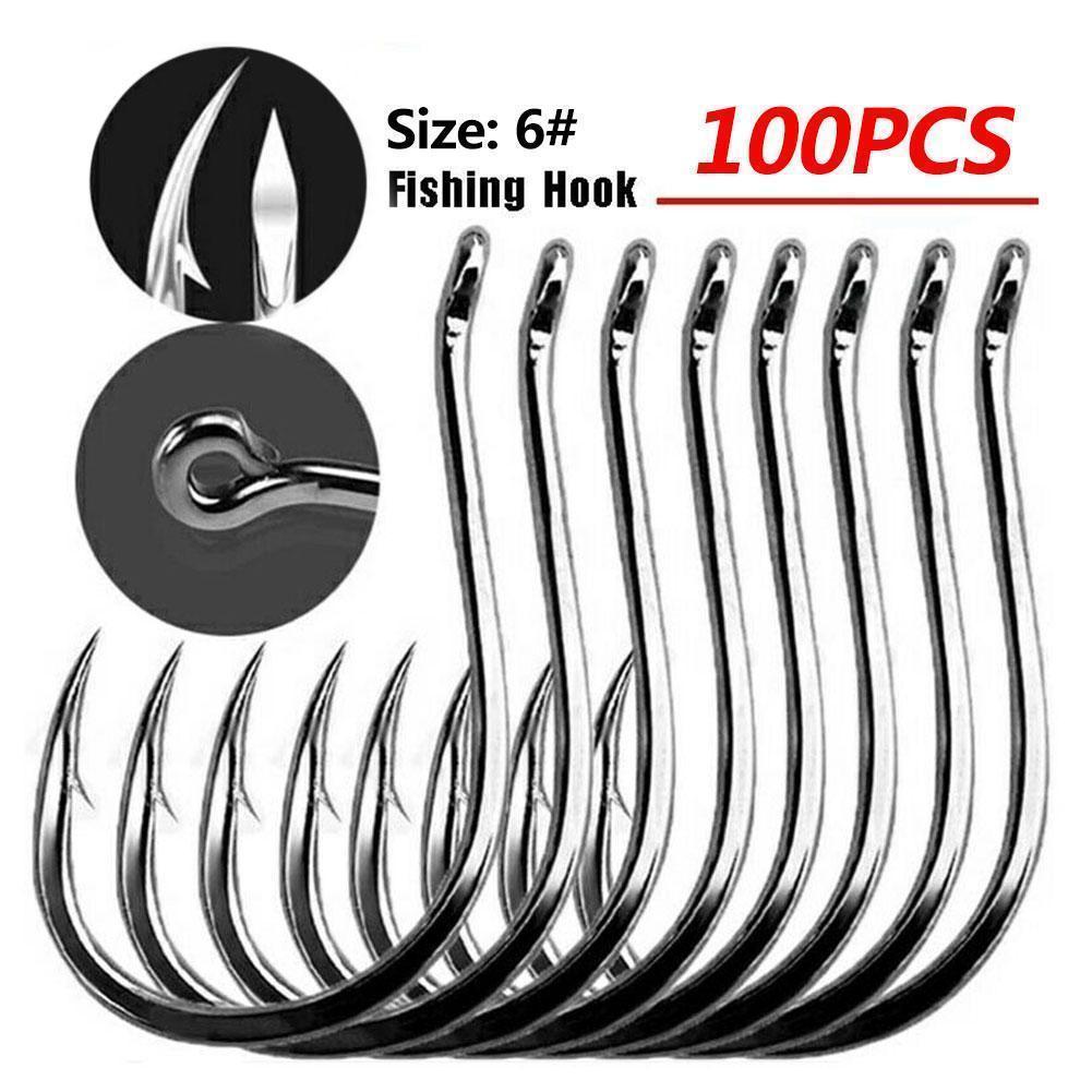Set di 100 Ami da Pesca in Sca - Fishing Hook Circle recensione e prezzo