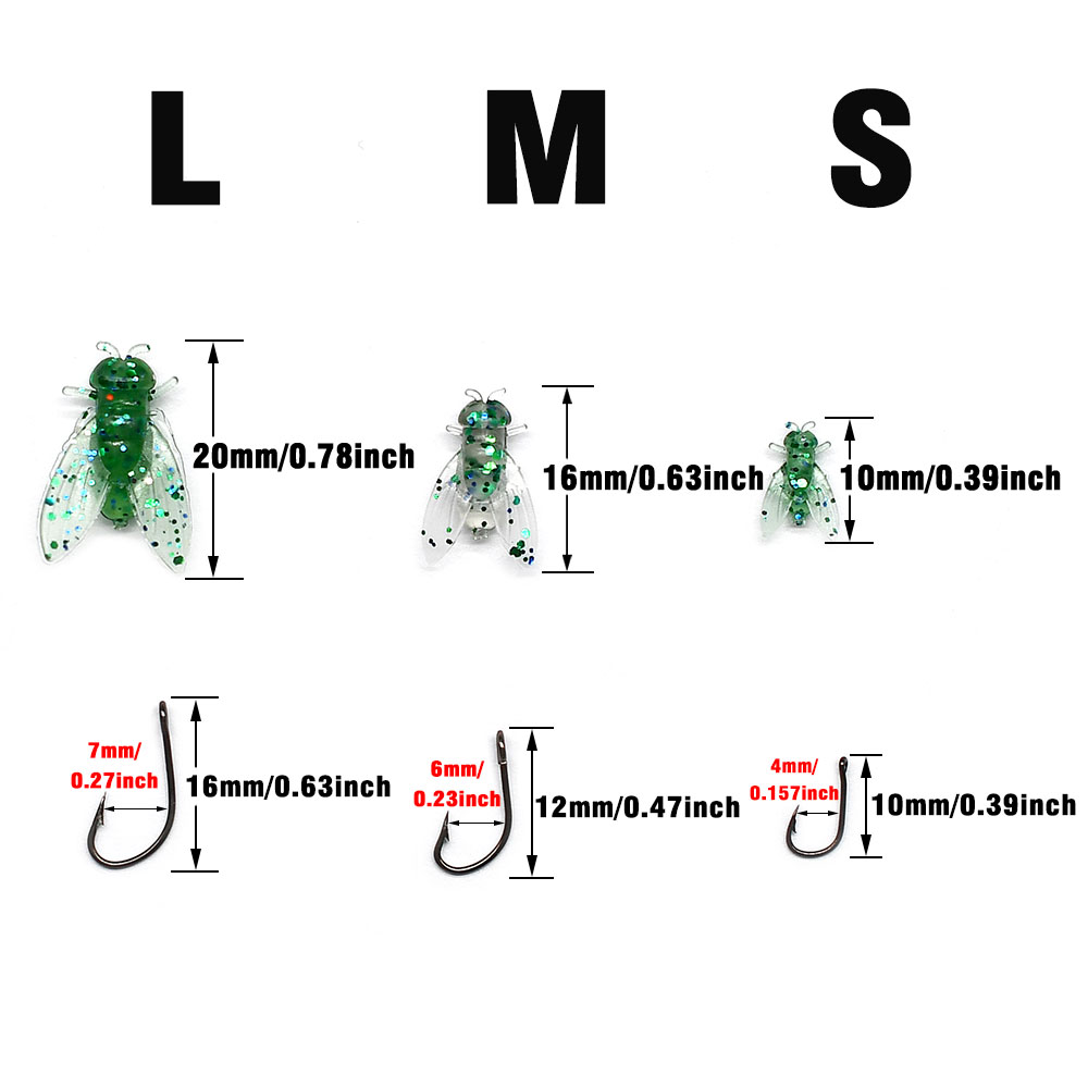 10 Pezzi Mosche Artificiali Bi - Fishing Hook Assortment recensione e prezzo