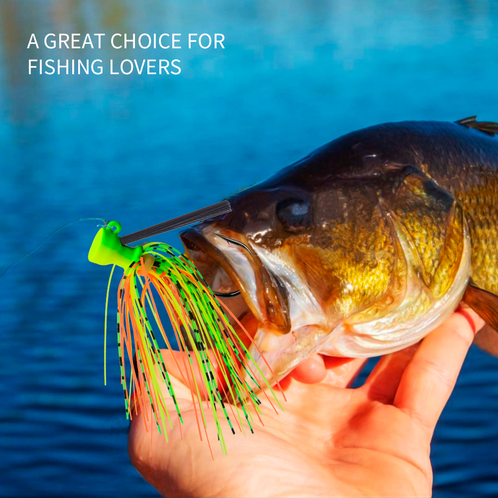 7G 10G 14G Jig Gancio Richiamo - Fishing Hook Weedless recensione e prezzo
