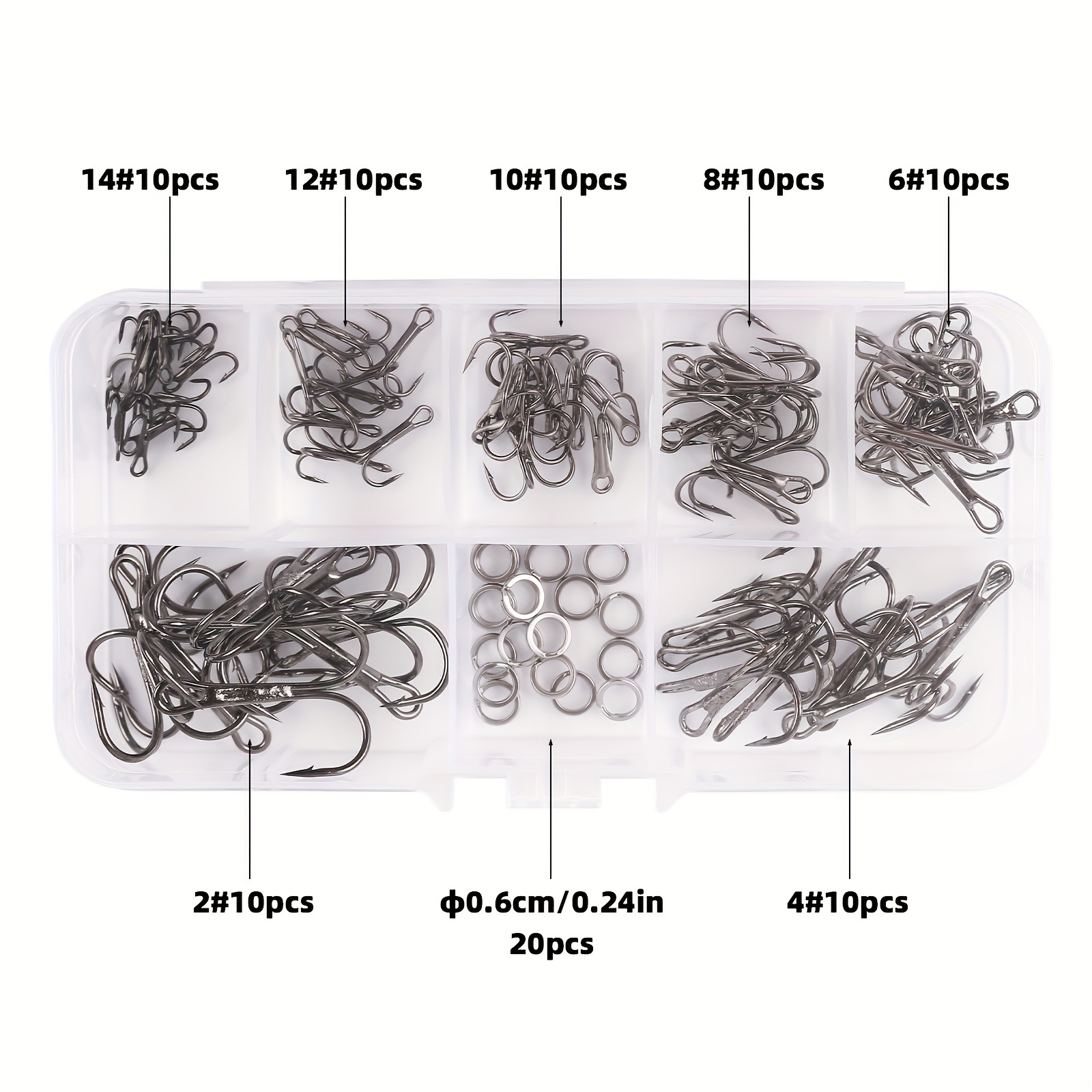Set da 90 pezzi: Kit di esche  - Fishing Hook Circle recensione e prezzo