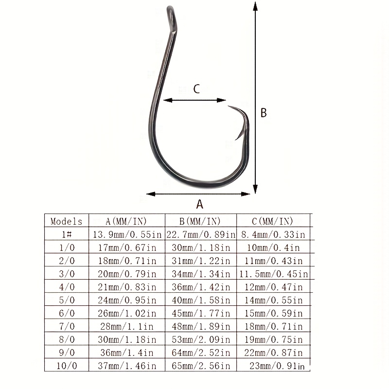 50 pezzi ganci circolari attre - Fishing Hook Circle recensione e prezzo