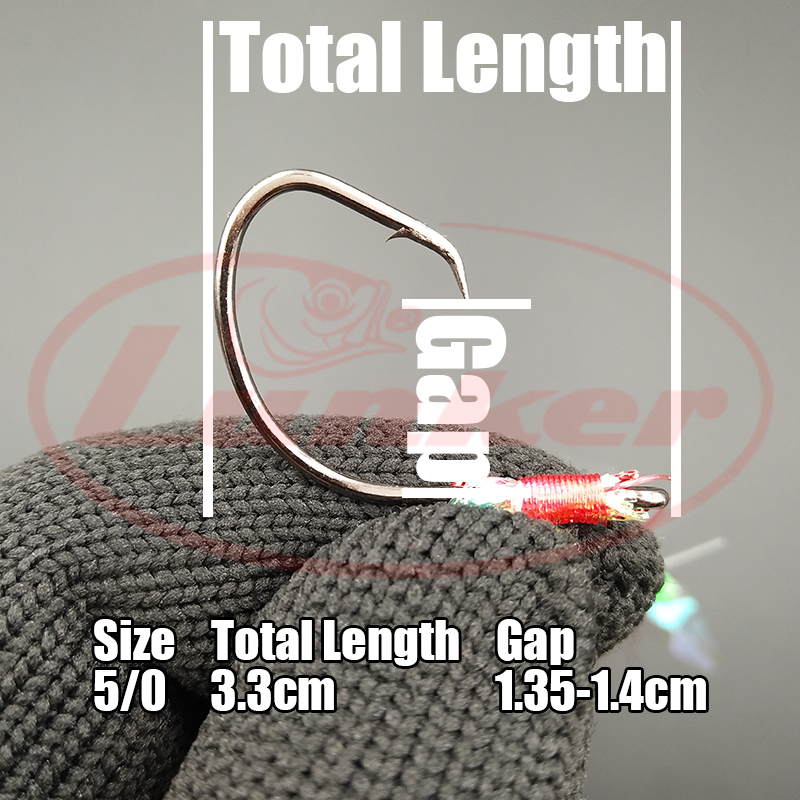 Lunker Sabiki Rig, 10 confezio - Fishing Hook Circle recensione e prezzo